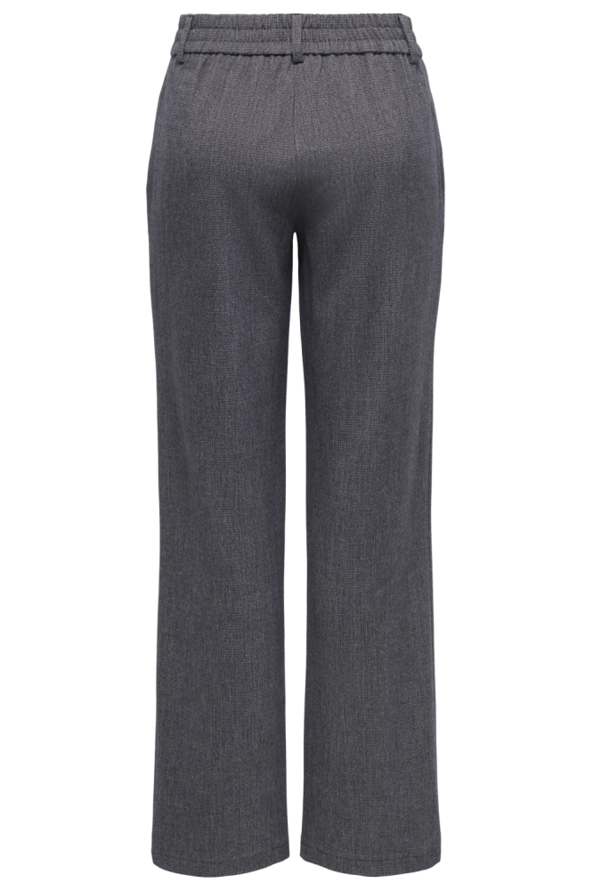 Only grijze dames broek | Achteraanzicht