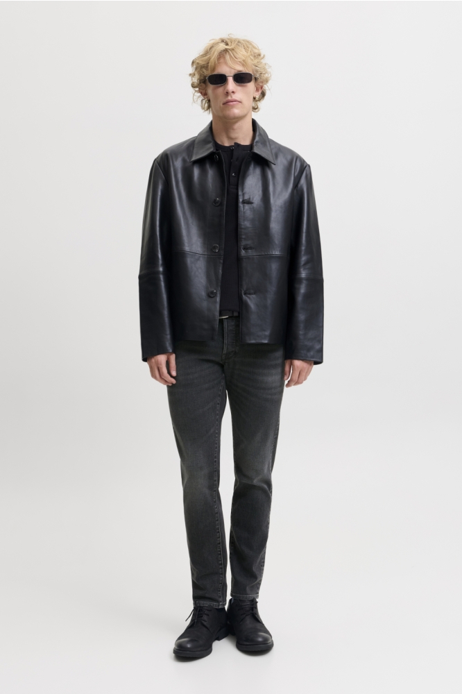 Jack & Jones zwarte heren jeans | Model