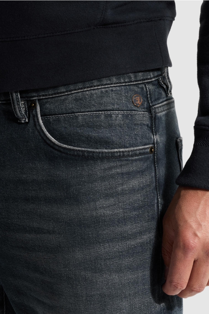 Cast Iron blauwe heren jeans | Close up