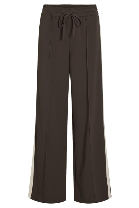 Vila bruine dames broek | Vooraanzicht
