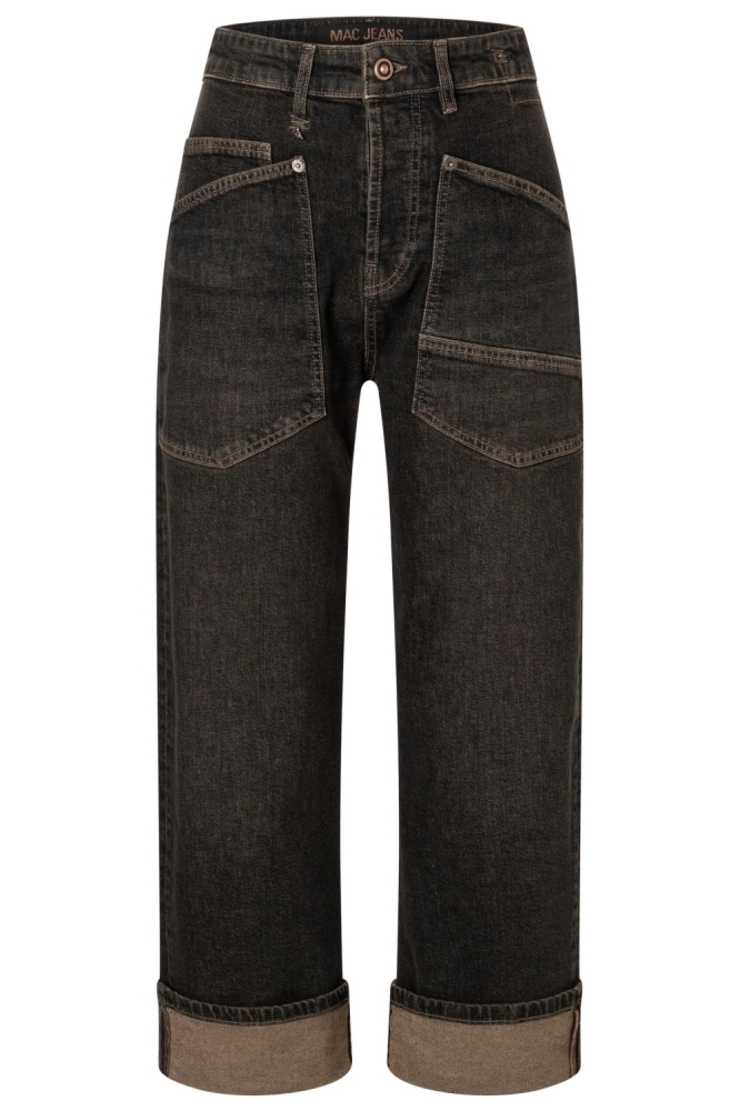 Mac zwarte dames jeans | Vooraanzicht