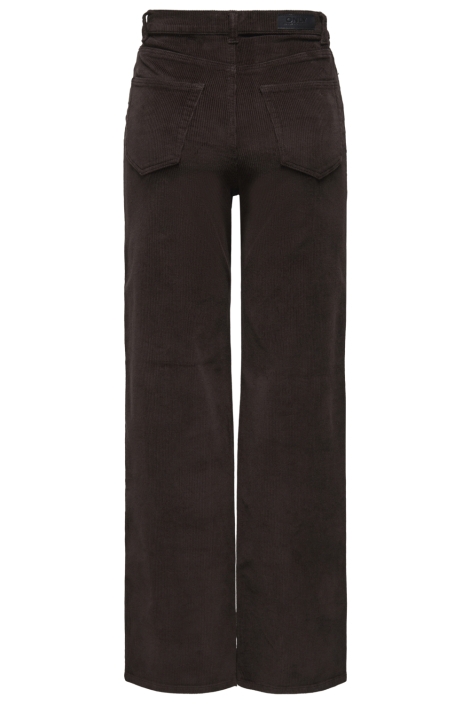 Only bruine dames broek | Achteraanzicht