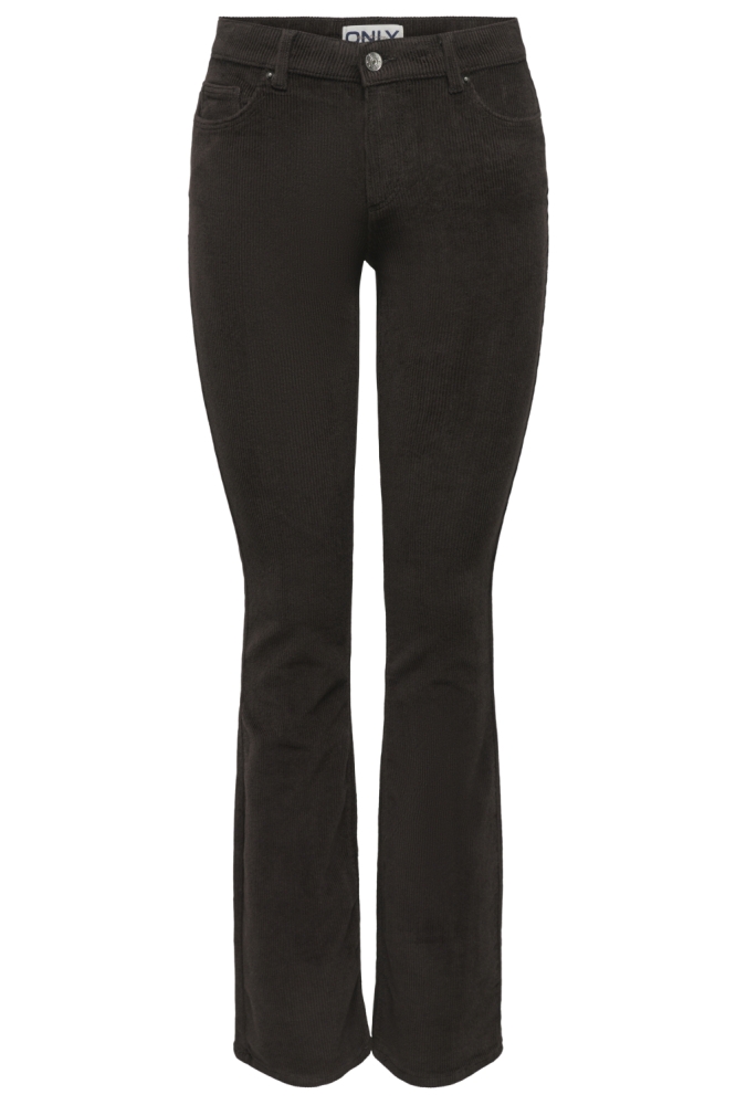 Only bruine dames broek | Vooraanzicht