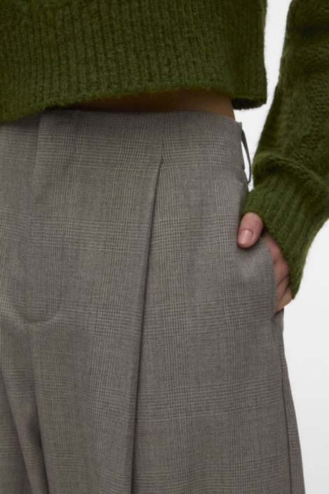Vero Moda beige dames broek | Close up