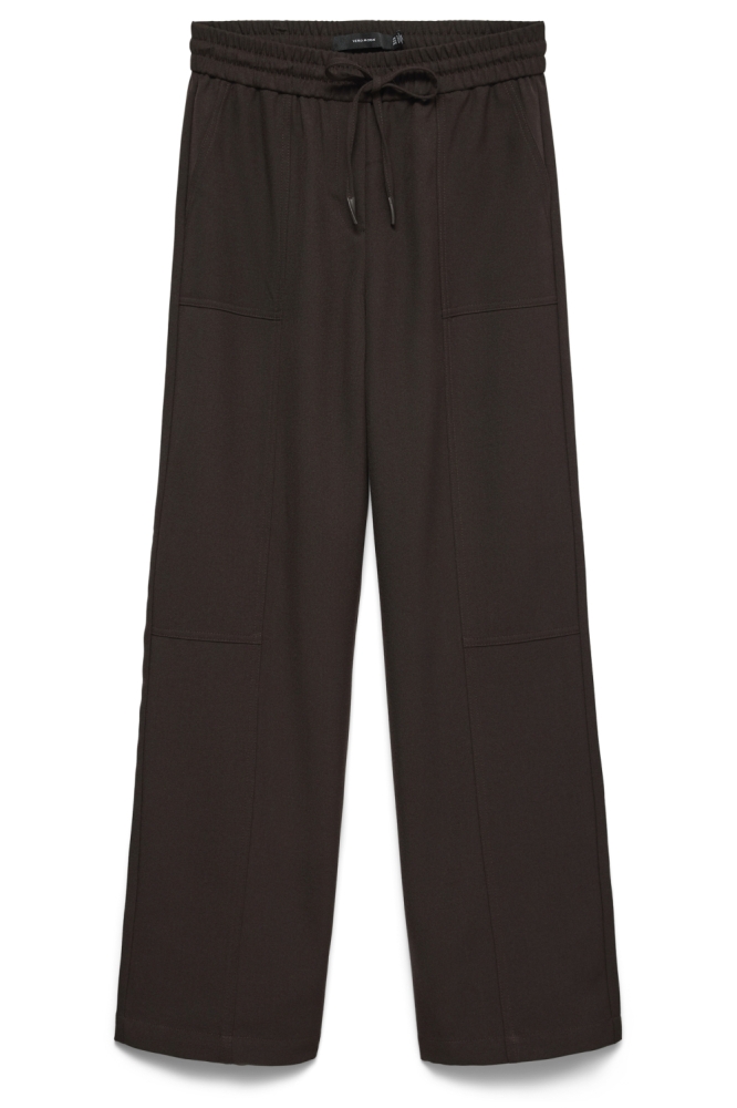 Vero Moda bruine dames broek | Vooraanzicht