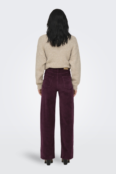 Only bordeaux dames broek | Model