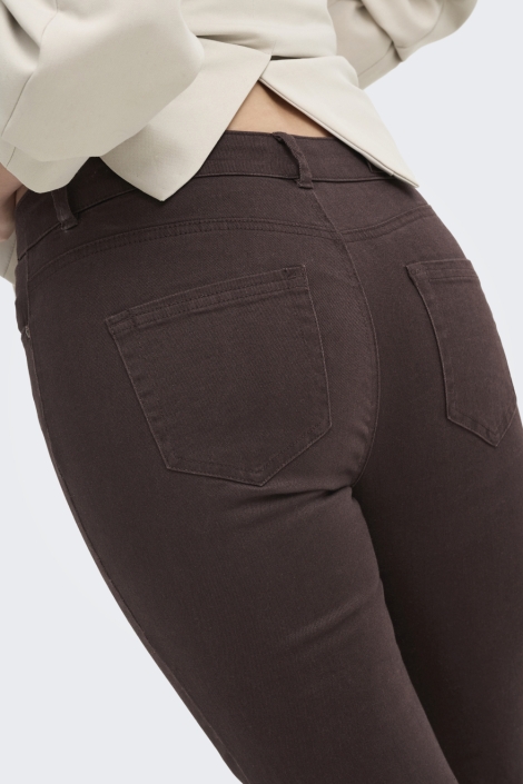 Only bruine dames broek | Close up