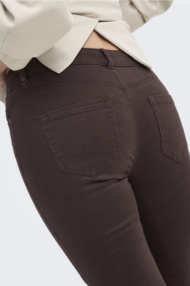 Only bruine dames broek | Close up