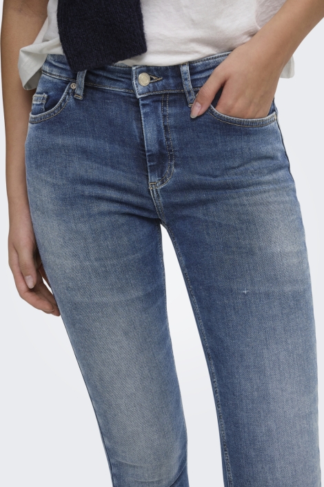 Only blauwe dames jeans | Close up