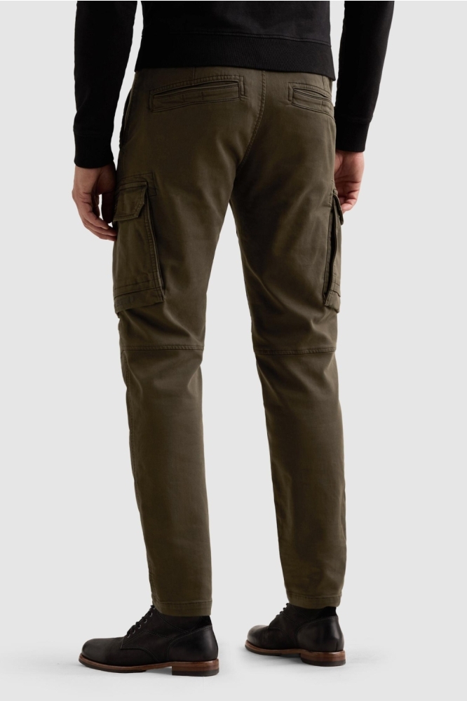 PME legend groene heren broek | Model achteraanzicht