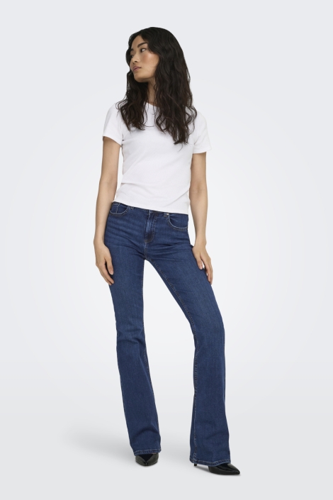 Only blauwe dames jeans | Model