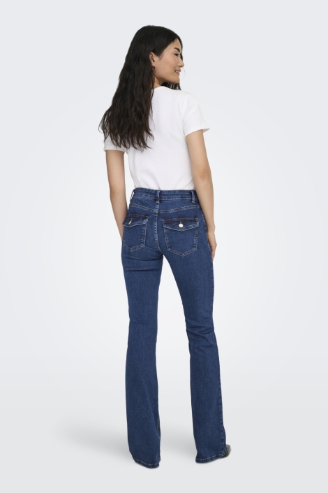 Only blauwe dames jeans | Model