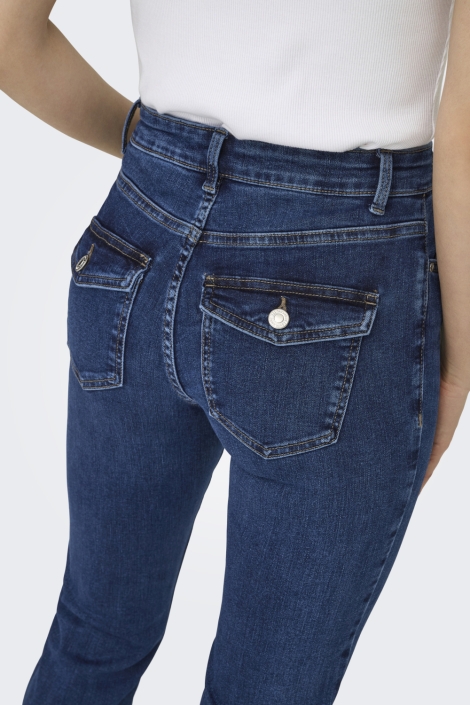 Only blauwe dames jeans | Close up
