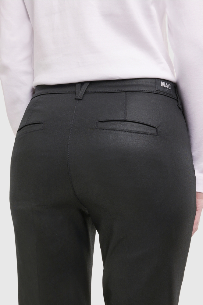 Mac zwarte dames broek | Close up