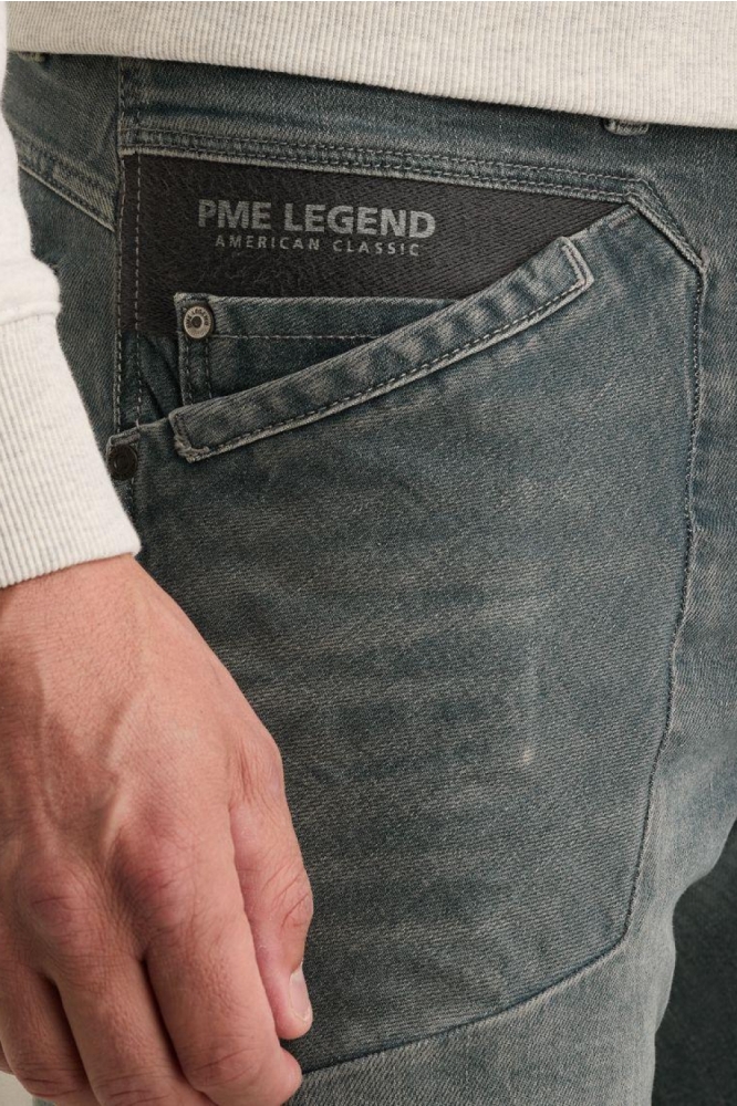 PME legend blauwe heren jeans | Close up