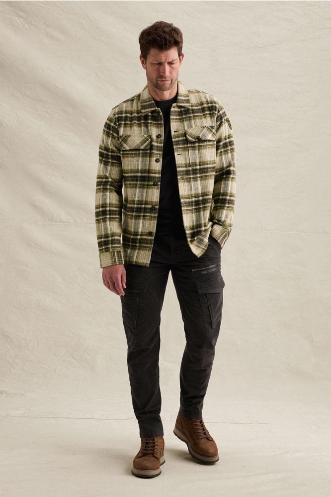 PME legend groene heren overhemd | Model
