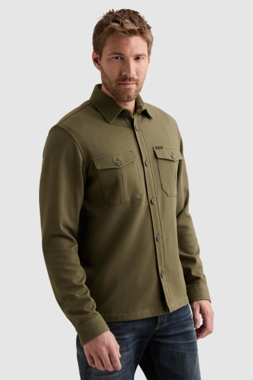 PME legend Overhemd OVERSHIRT VAN EEN KATOENBLEND MET BORSTZAKKEN PSI2608234 6447