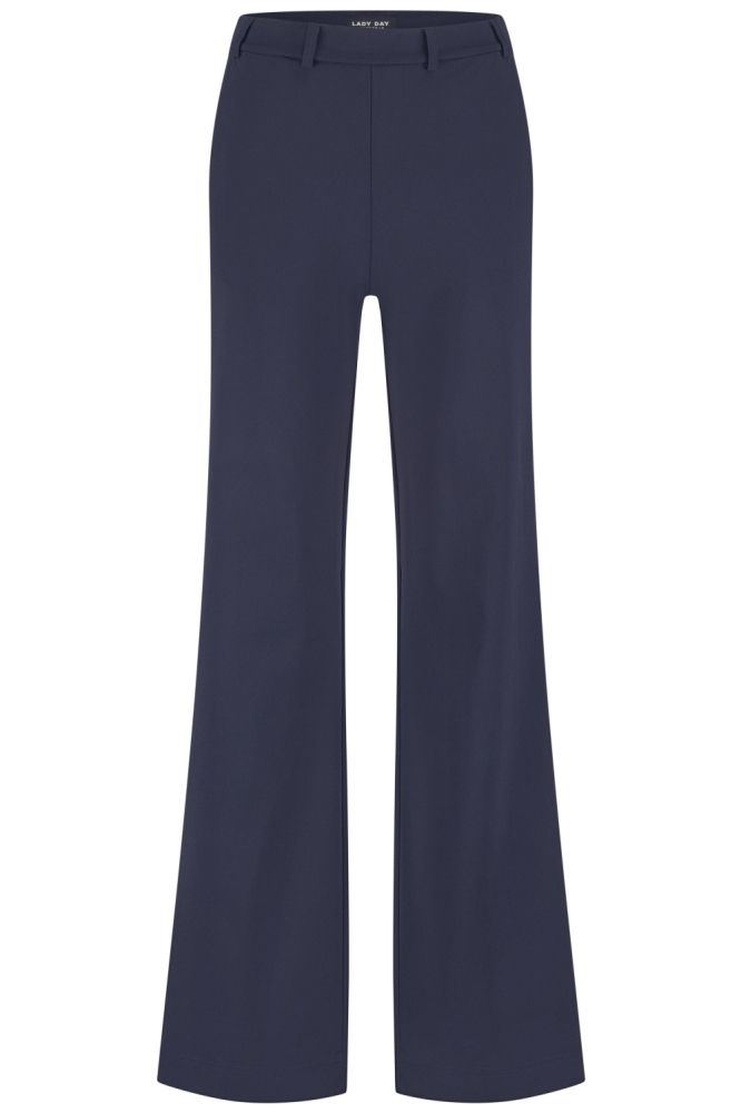Lady Day blauwe dames broek | Vooraanzicht