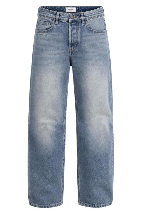 Pure Path blauwe heren jeans | Vooraanzicht