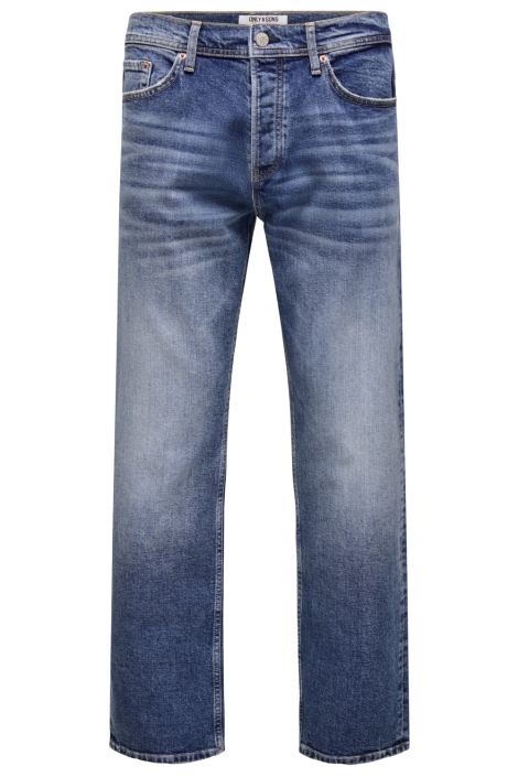 Only & Sons blauwe heren jeans | Vooraanzicht