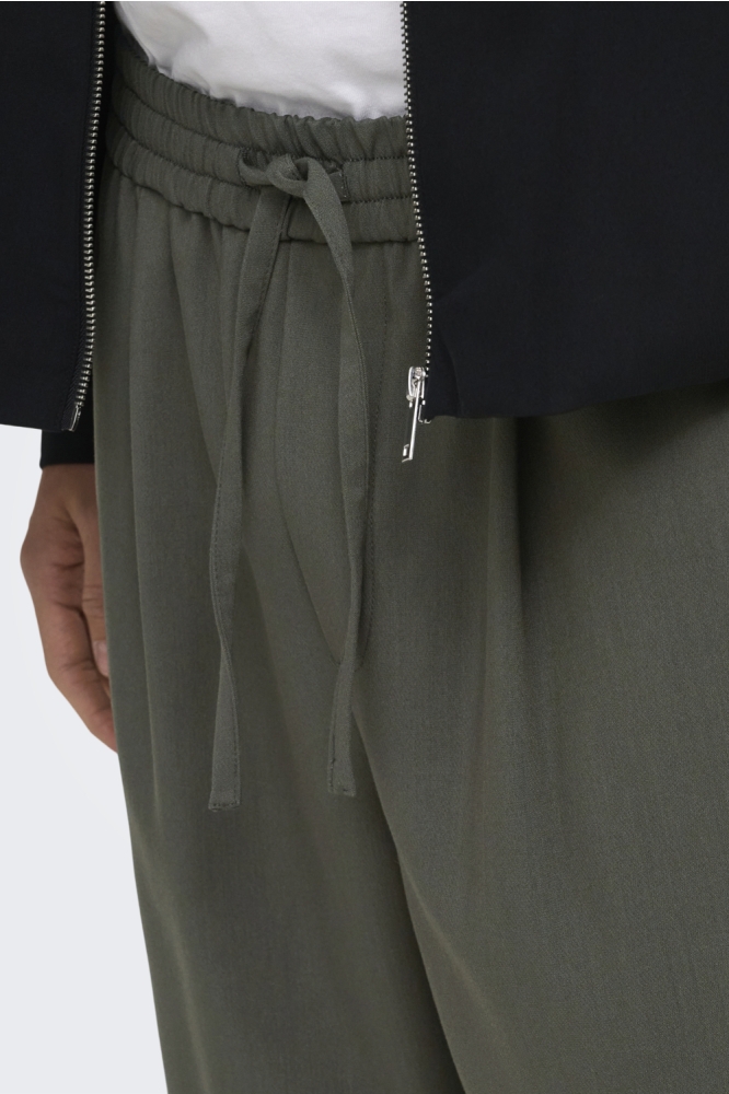 Only & Sons taupe heren broek | Close up