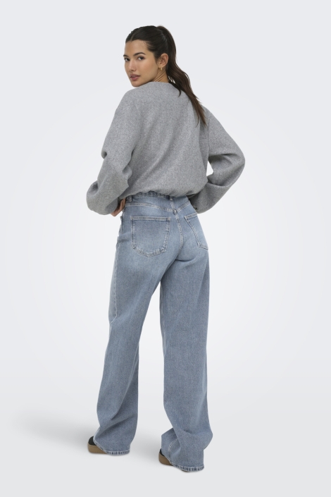 Only blauwe dames jeans | Model
