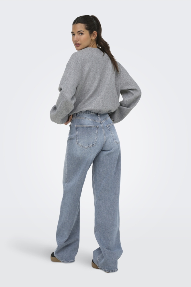 Only blauwe dames jeans | Model