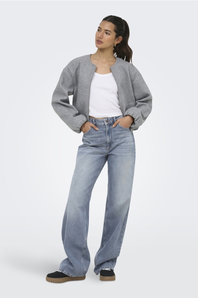 Only blauwe dames jeans | Model