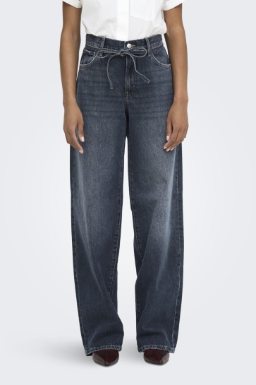 Only Jeans ONLGIANNA MW STRAIGHT DNM DOT003 NO 15355603 SPECIAL BLUE GREY DENIM