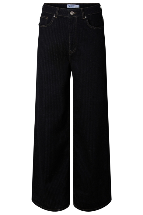 Pieces blauwe dames jeans | Vooraanzicht