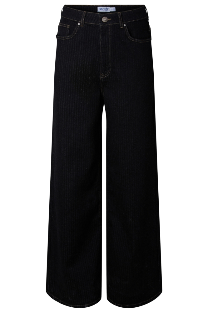 Pieces blauwe dames jeans | Vooraanzicht