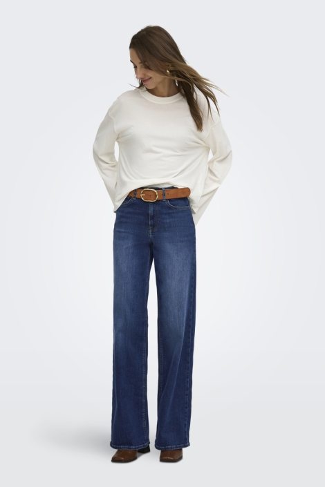 Only blauwe dames jeans | Model