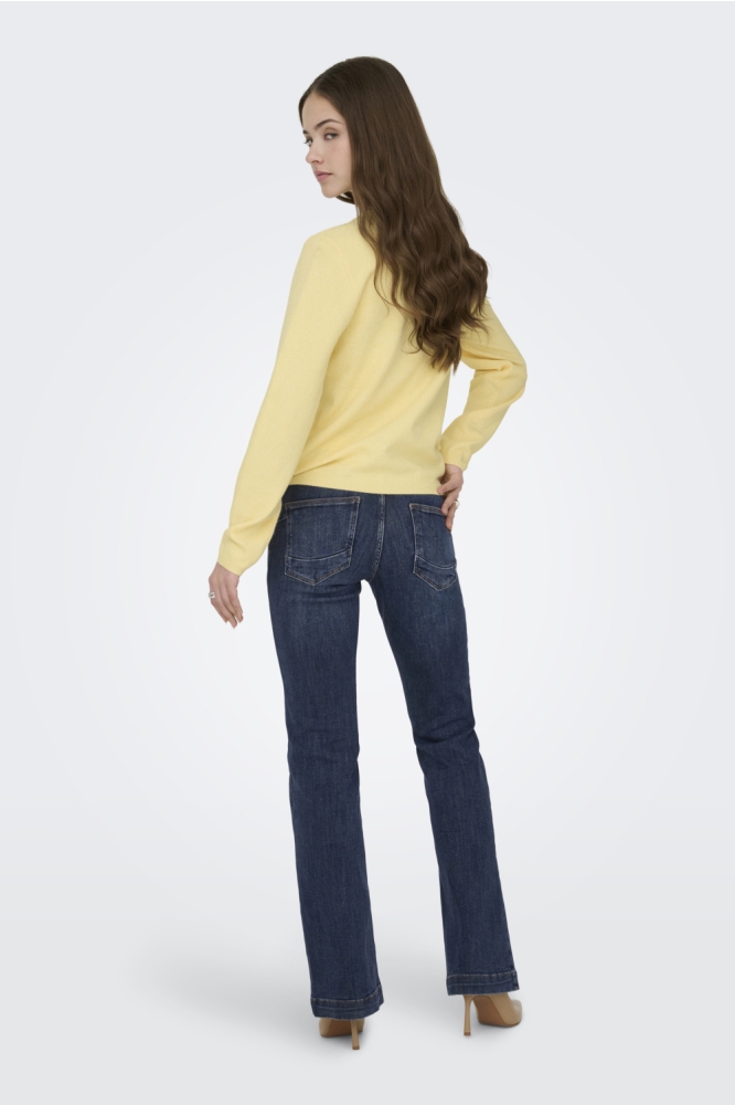 Only blauwe dames jeans | Model