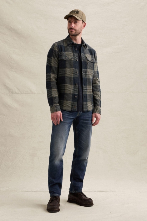PME legend blauwe heren overhemd | Model