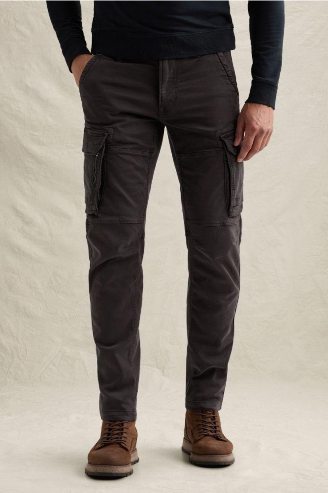 PME legend grijze heren broek | Model vooraanzicht