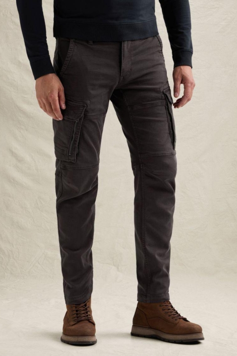 PME legend grijze heren broek | Model vooraanzicht