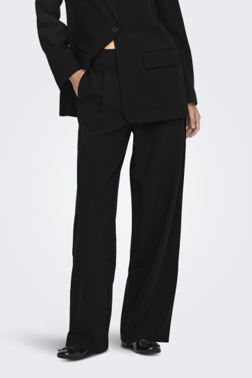 Only Broek ONLLINDA-RAVEN HW STR PANTS TLR 15371114 BLACK