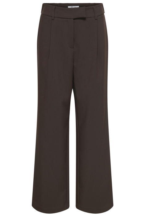 Only bruine dames broek | Vooraanzicht