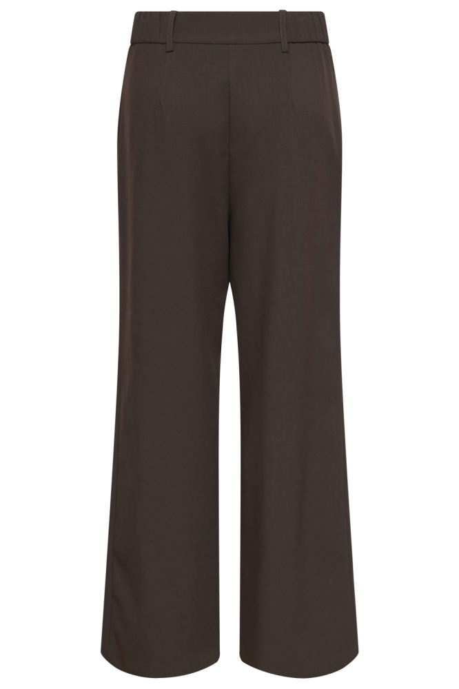 Only bruine dames broek | Achteraanzicht