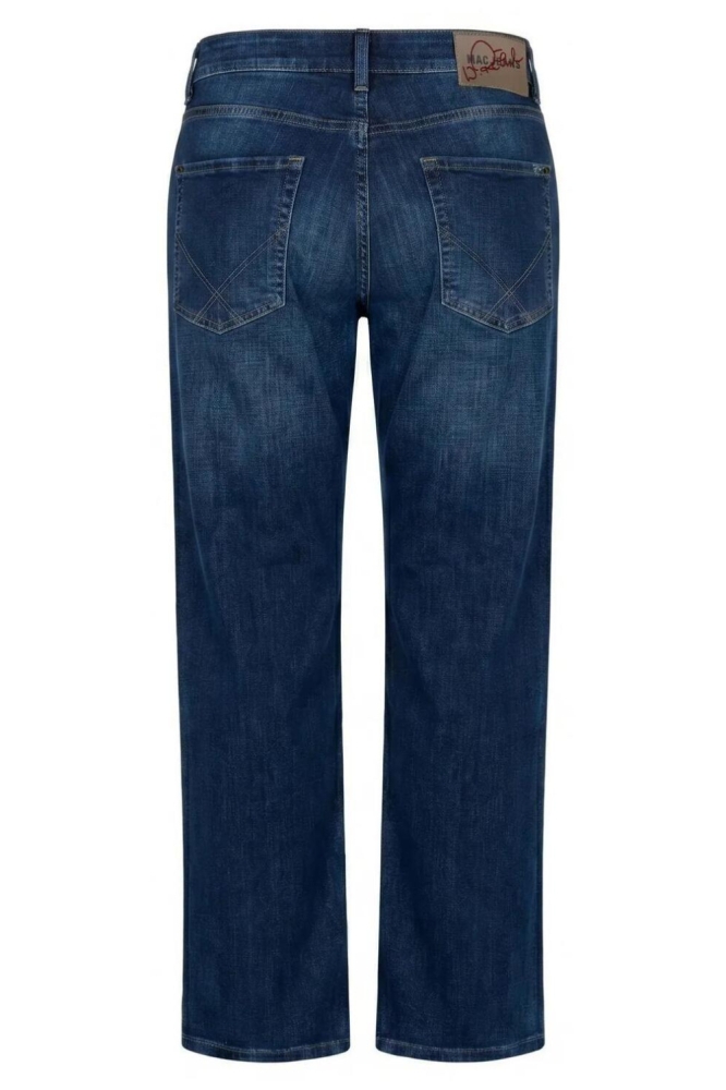 Mac blauwe dames jeans | Achteraanzicht