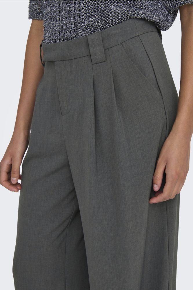 Only grijze dames broek | Close up