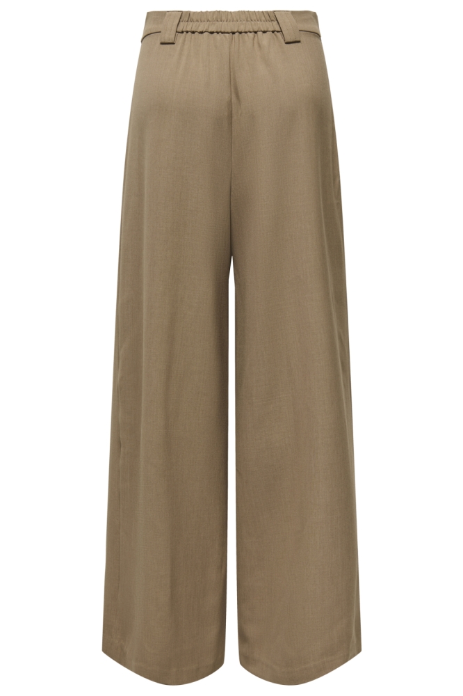 Only camel dames broek | Achteraanzicht