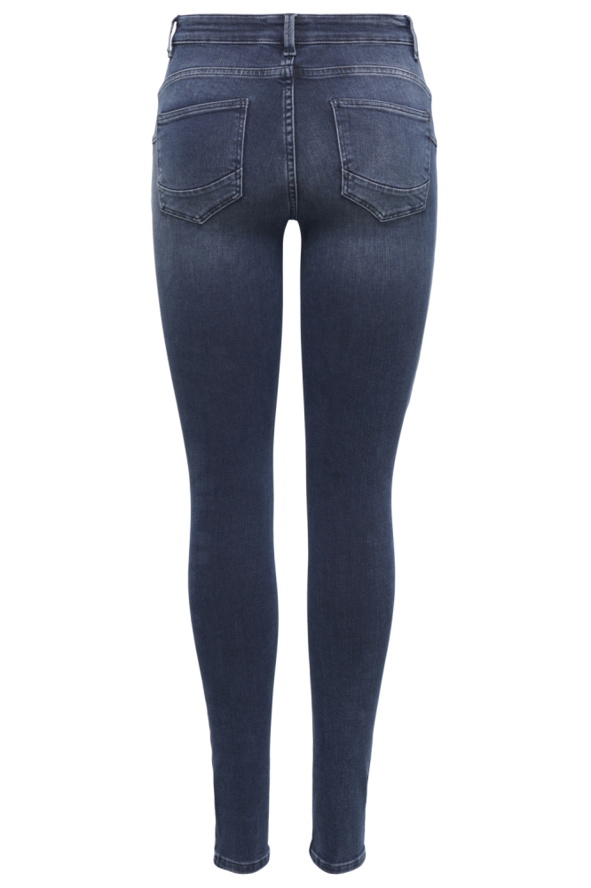 Only blauwe dames jeans | Achteraanzicht