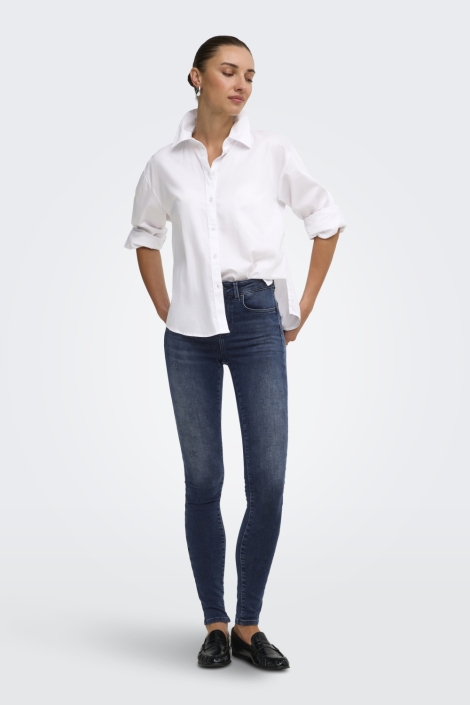 Only blauwe dames jeans | Model