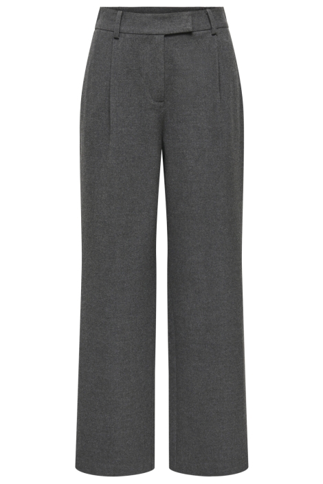 Only grijze dames broek | Vooraanzicht