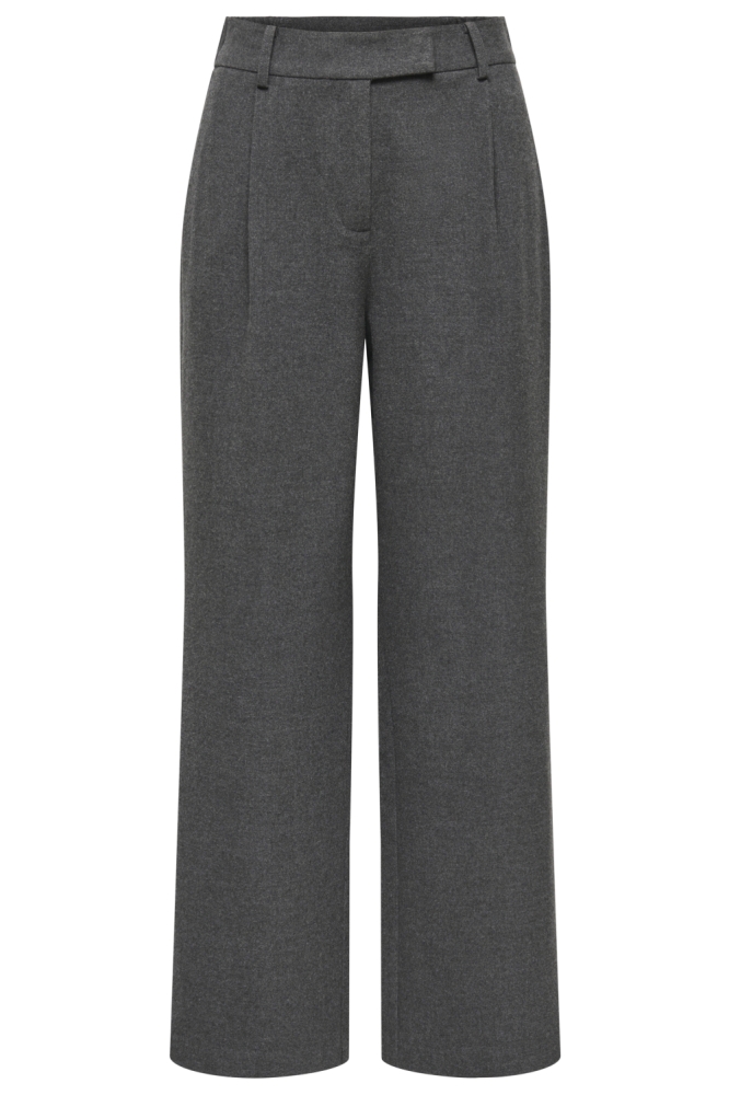 Only grijze dames broek | Vooraanzicht