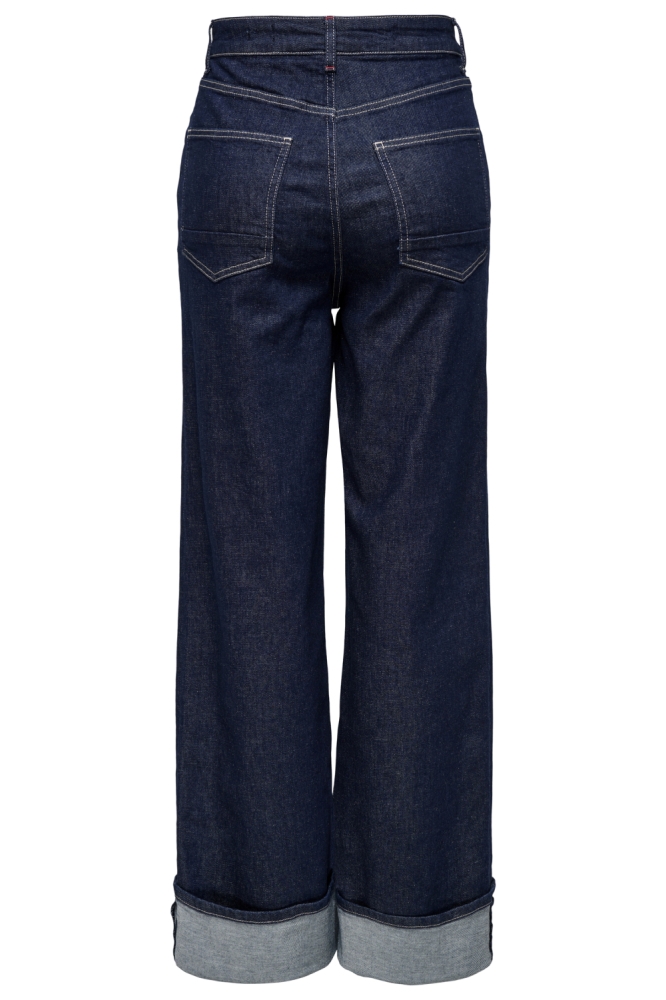 Only blauwe dames jeans | Achteraanzicht