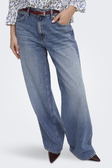 Only blauwe dames jeans | Model