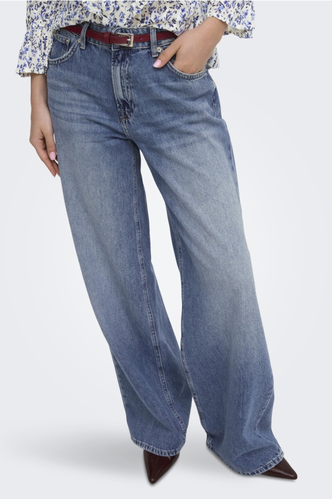 Only blauwe dames jeans | Model