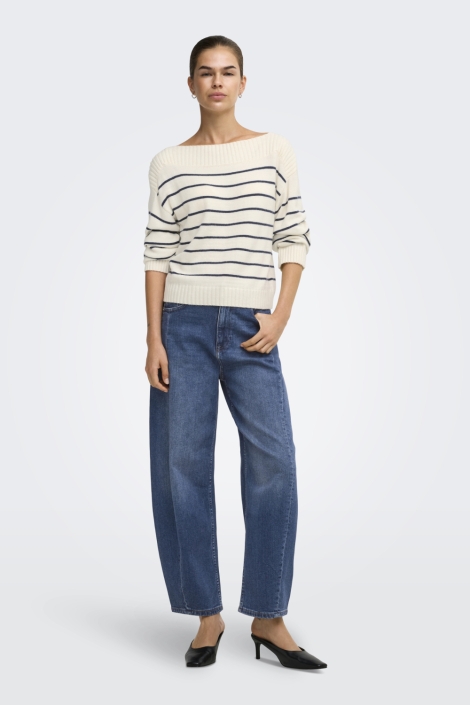 Only blauwe dames jeans | Model